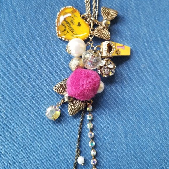 Betsey J VARSITY CRUSH "I ♥ the Quarterback" Varsity Crush Collection Necklace - Picture 10 of 14